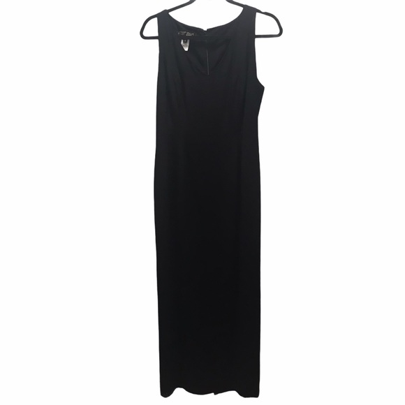 C’est Duo Black Label Sleeveless Full Length Dress - Picture 1 of 5